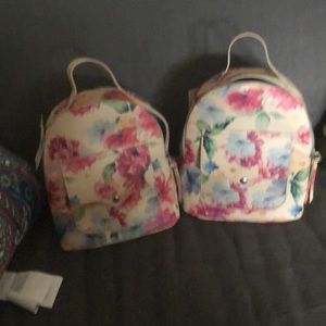 T Shirt and Jeans Backpack Purse